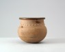 Ganzhou ware measuring jar for rice (oblique)