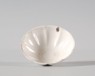 White ware lobed bowl (oblique)