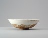 White ware bowl with inscription (oblique)