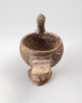 Cup in the form of a bird (oblique)