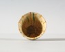 Cup with three colour glaze (oblique)