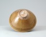 Greenware bowl with two boys among peonies and foliage (oblique)