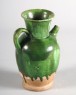 Ewer with green glaze (oblique)