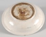 Zhangzhou ware dish with 'split-pagoda' pattern (oblique)