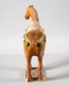 Figure of a horse with saddle (oblique)