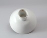 White ware stem bowl with lotus decoration (oblique)