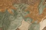 Two shishi, or lion dogs, and their young beneath a waterfall (detail, Cat. No. 5)