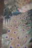 Pair of peacocks above a stream with peonies (detail, Cat. No. 22)