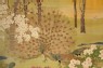 Peacocks with paulownia, cherry, magnolia, and peonies (detail, Cat. No. 43)