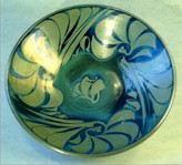 Silver Lustre Plate